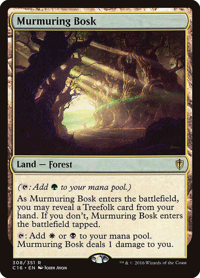 Murmuring Bosk [308] [Commander 2016] [Non-Foil]