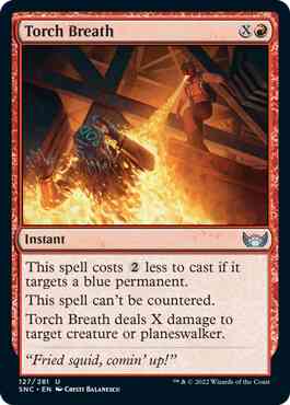 Torch Breath [127] [Streets of New Capenna] [Non-Foil]