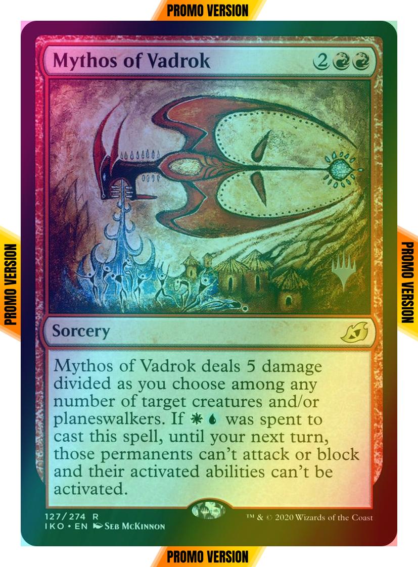 Mythos of Vadrok [Promo Pack] [127p] [Ikoria: Lair of Behemoths Promos] [Foil]