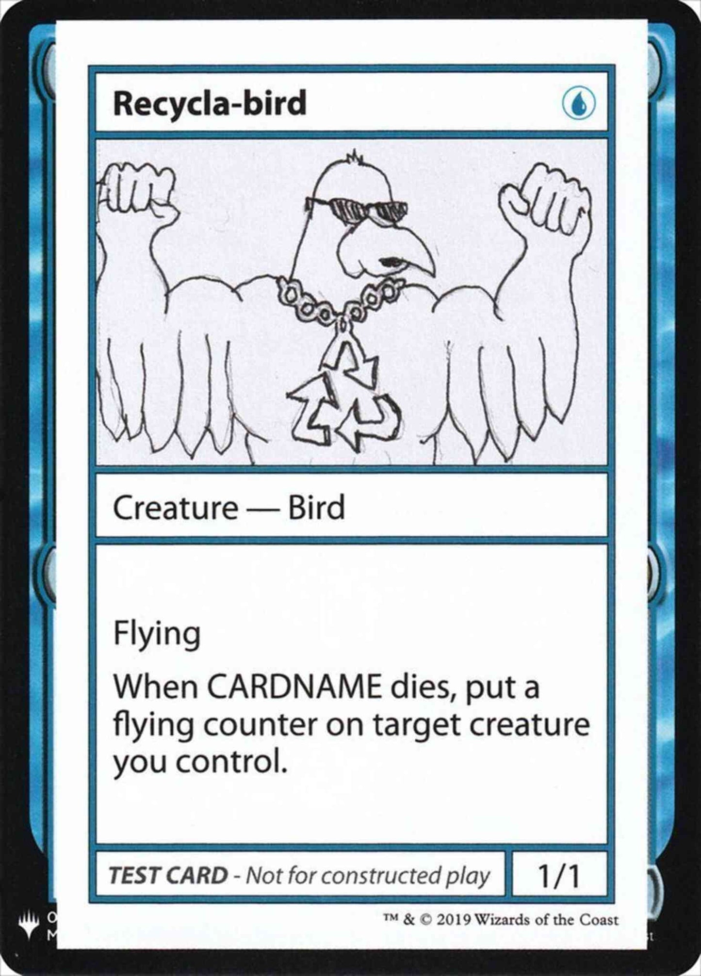 Recycla-bird - Symbol [28] [Mystery Booster Playtest Cards 2019] [Non-Foil]
