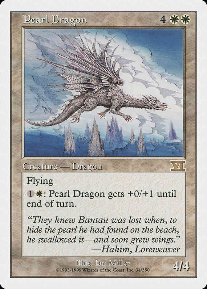 Pearl Dragon [34] [Classic Sixth Edition] [Non-Foil]