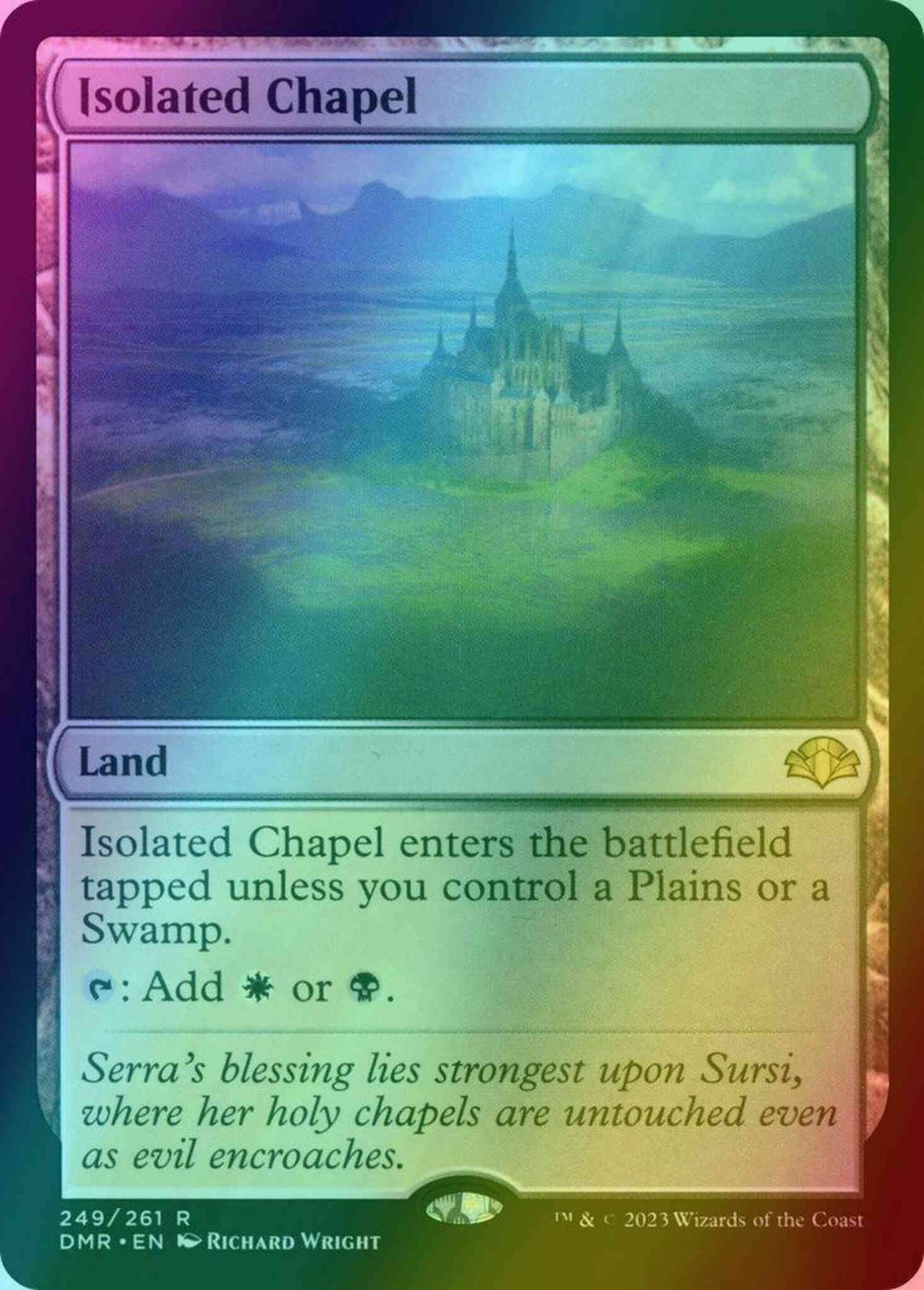 Isolated Chapel [249] [Dominaria Remastered] [Foil]