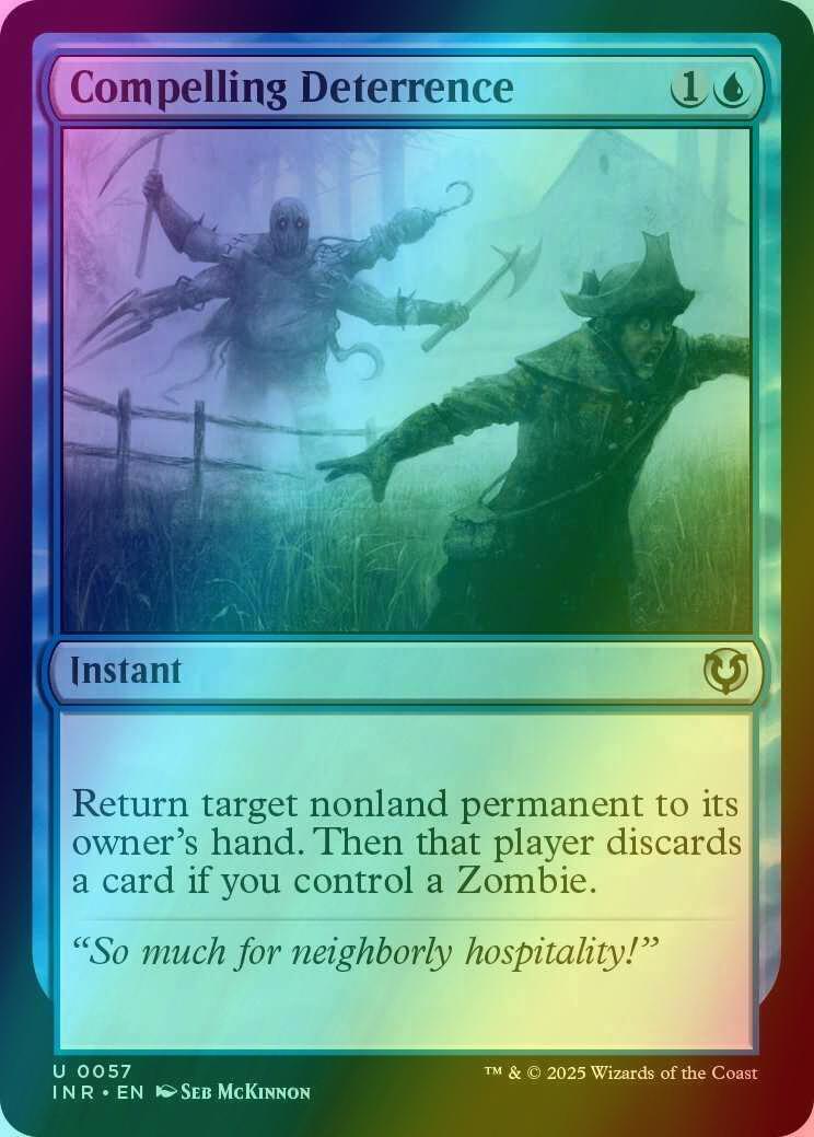 Compelling Deterrence [57] [Innistrad Remastered] [Foil]