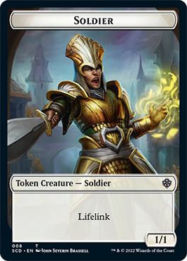 Elf Warrior Token (21) // Soldier Token (08) [Starter Commander Decks: Tokens] [Non-Foil]