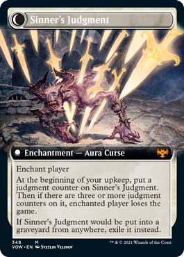 Faithbound Judge // Sinner's Judgment [348] [Extended Art] [Innistrad: Crimson Vow] [Non-Foil]