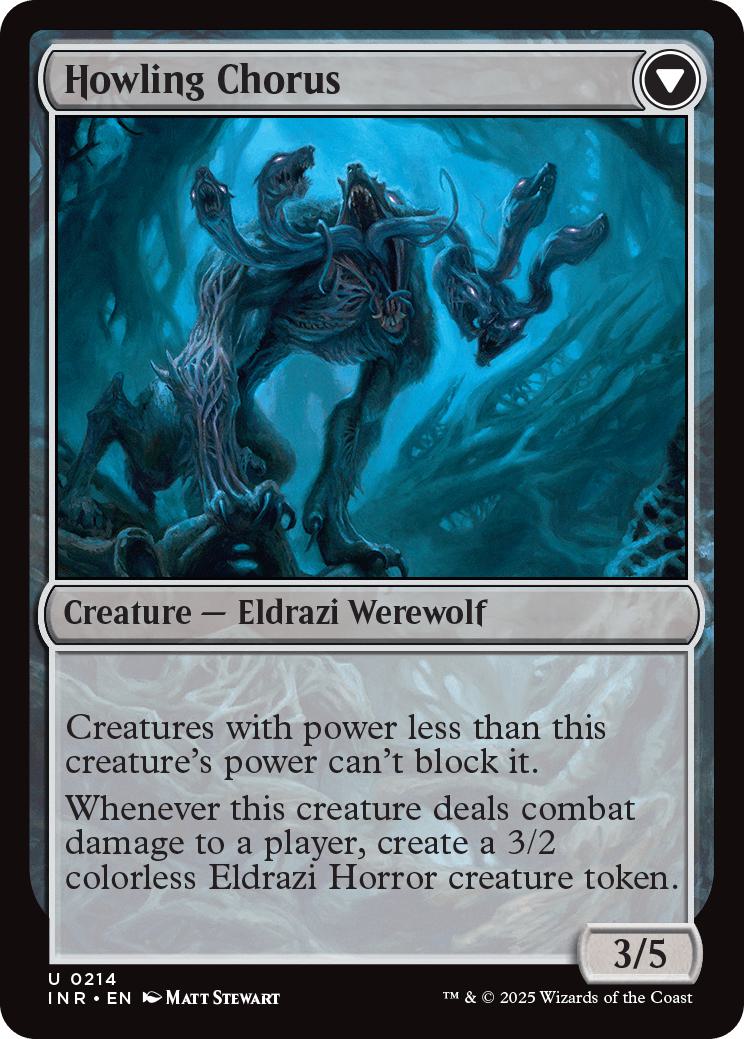 Shrill Howler // Howling Chorus [214] [Innistrad Remastered] [Non-Foil]
