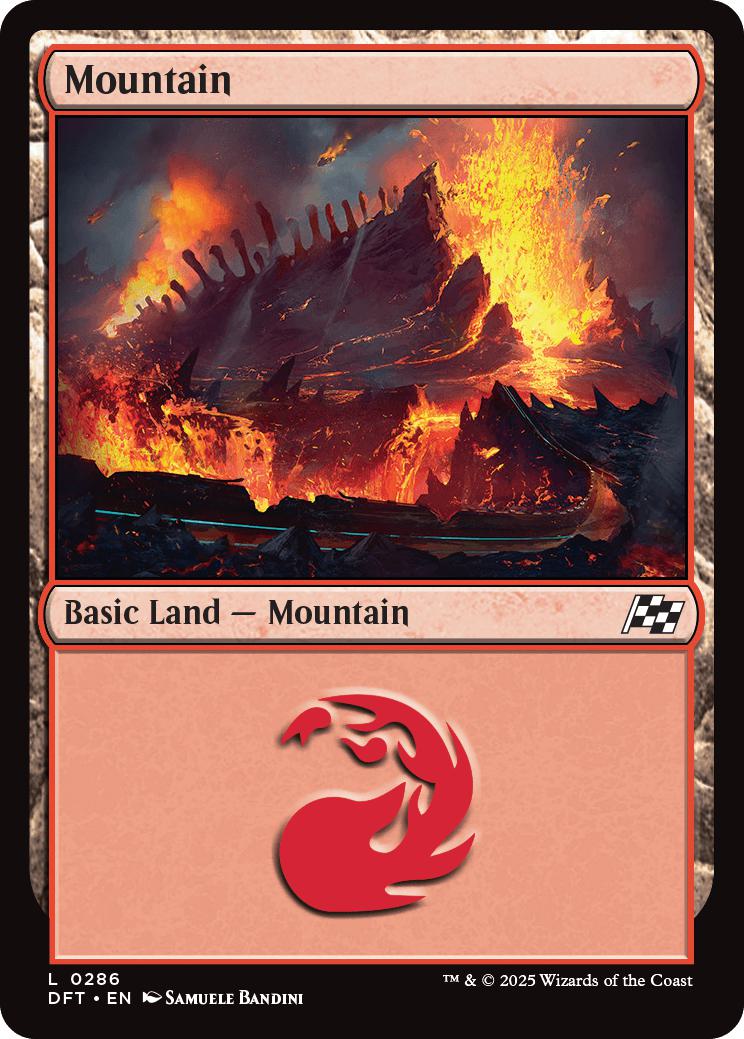 Mountain [286] [Aetherdrift] [Non-Foil]