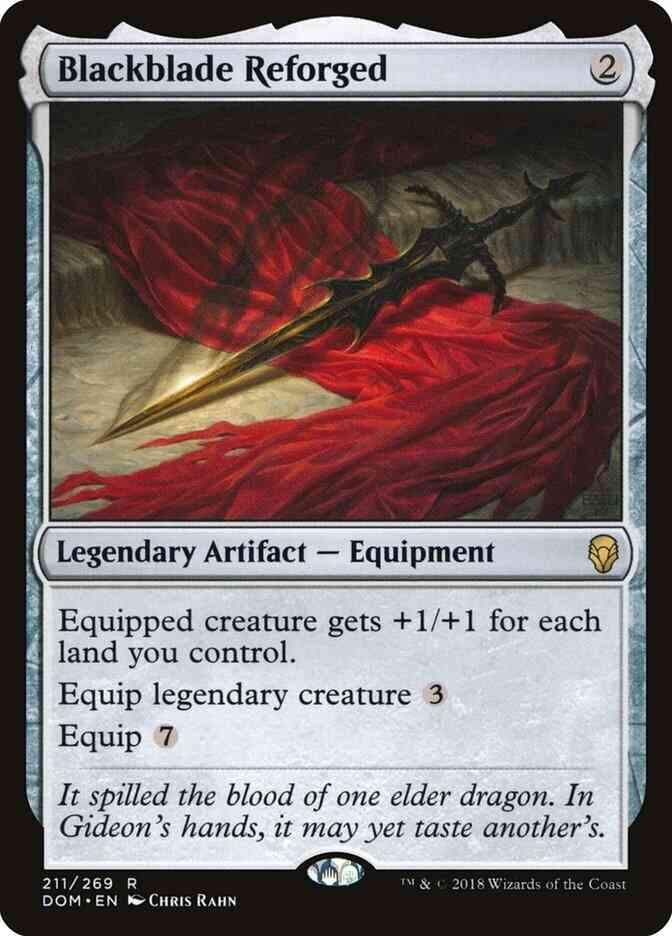 Blackblade Reforged [211] [Dominaria] [Non-Foil]