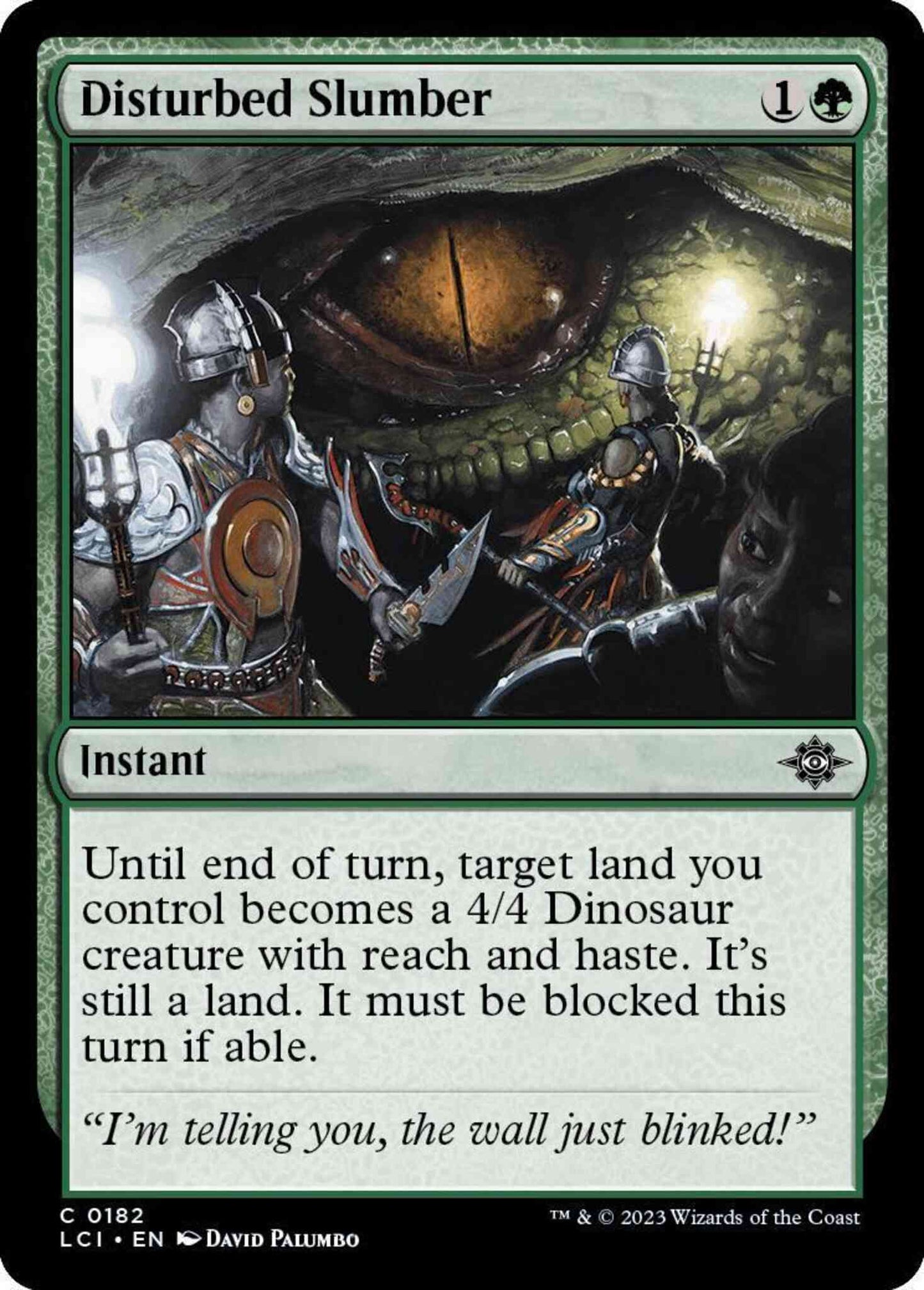Disturbed Slumber [182] [The Lost Caverns of Ixalan] [Non-Foil]