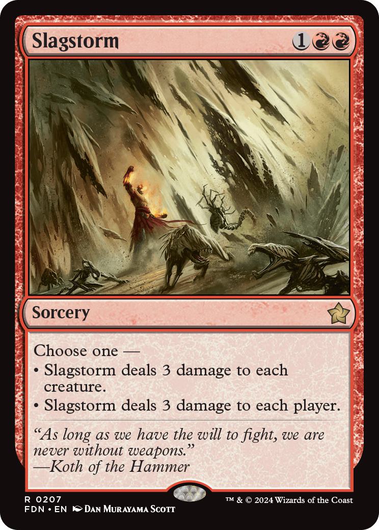 Slagstorm [207] [Foundations] [Non-Foil]