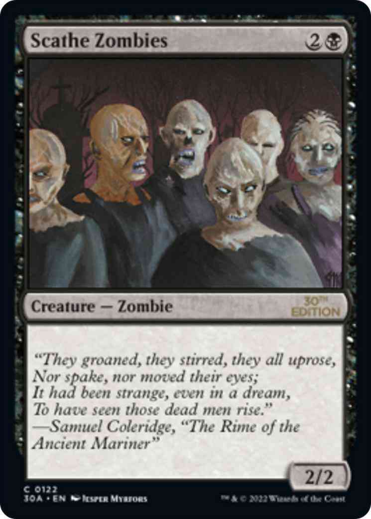 Scathe Zombies [122] [30th Anniversary Edition] [Non-Foil]