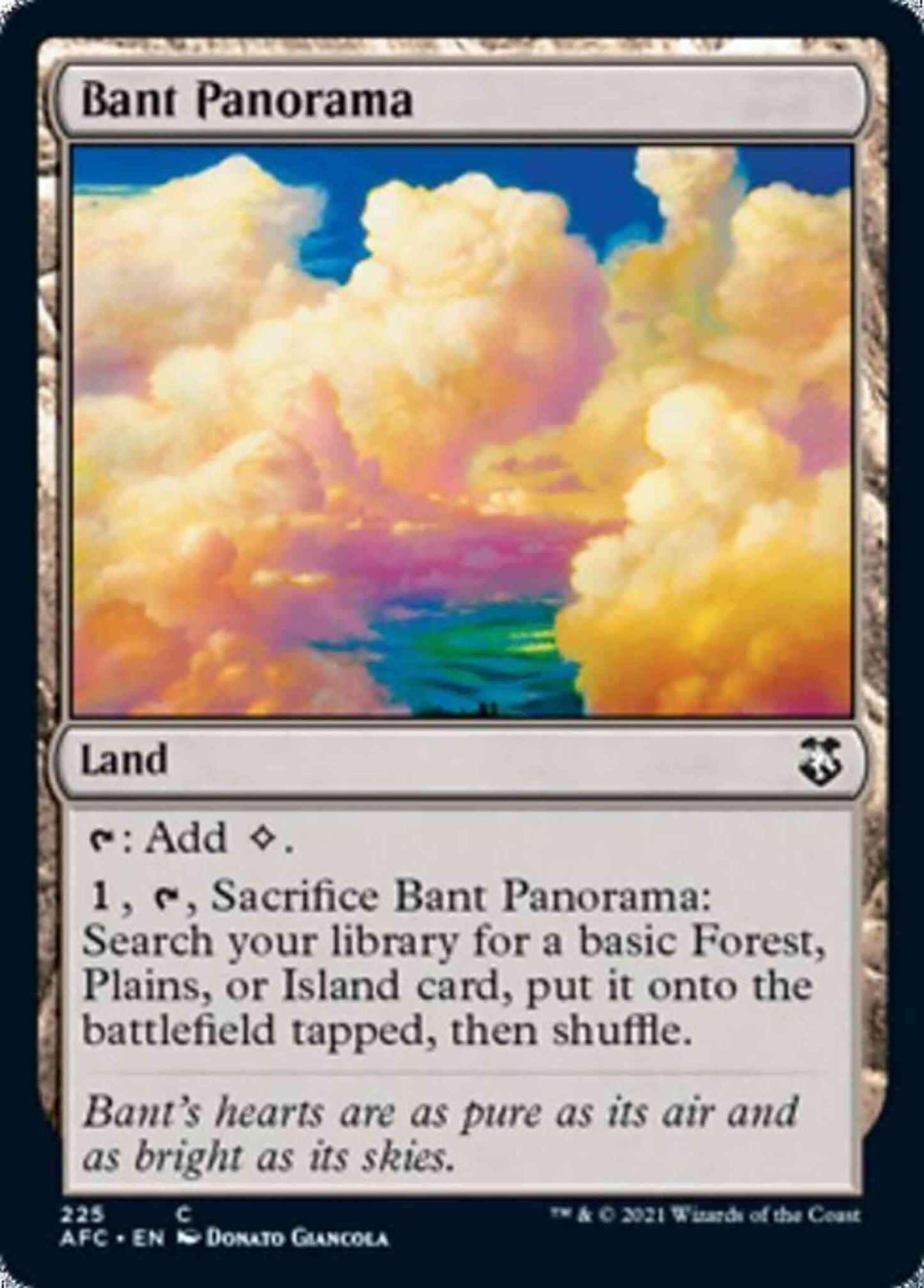Bant Panorama [225] [Adventures in the Forgotten Realms Commander] [Non-Foil]