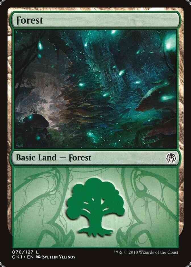 Forest [76] [GRN Guild Kit] [Non-Foil]