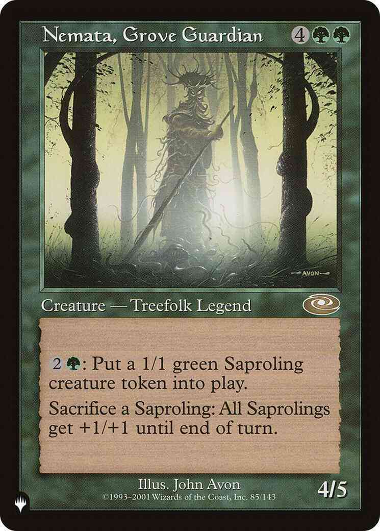 Nemata, Grove Guardian [PLS-85] [The List] [Non-Foil]