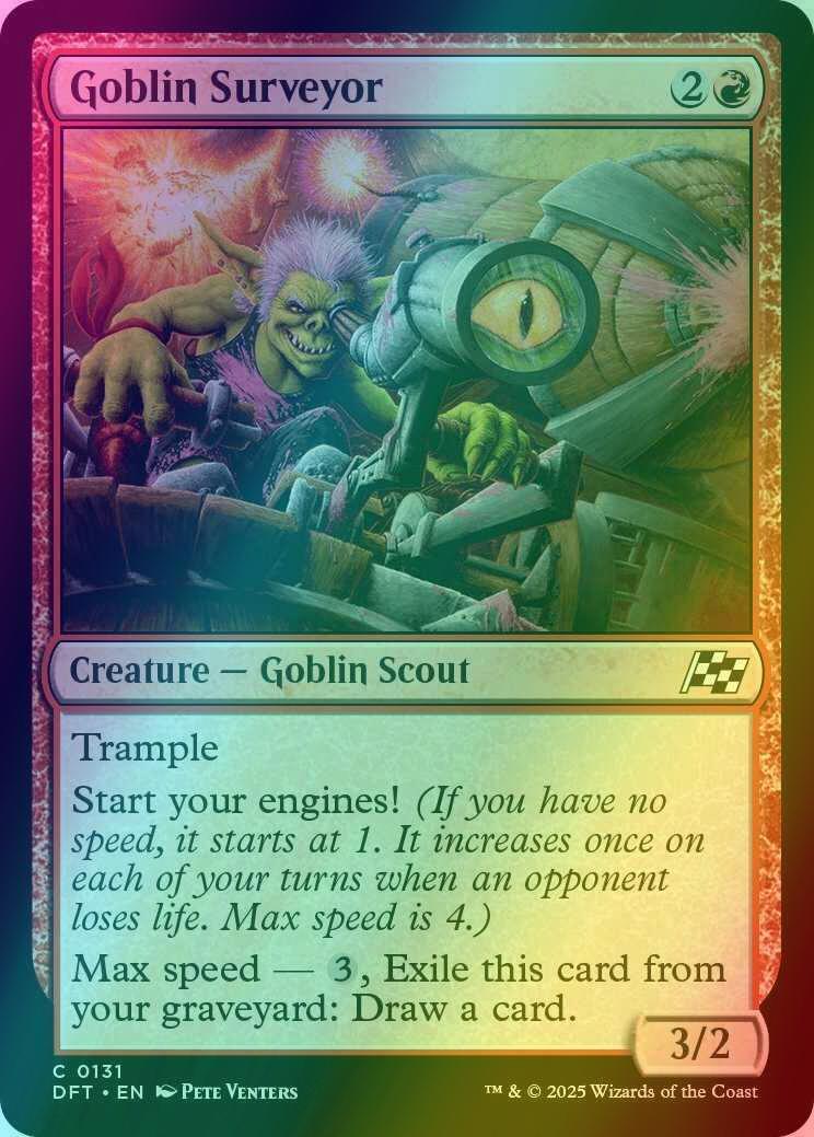 Goblin Surveyor [131] [Aetherdrift] [Foil]
