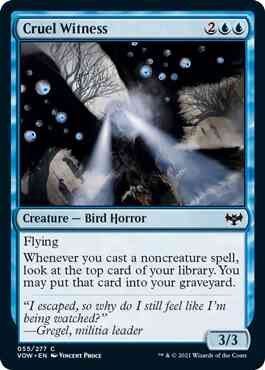 Cruel Witness [55] [Innistrad: Crimson Vow] [Non-Foil]