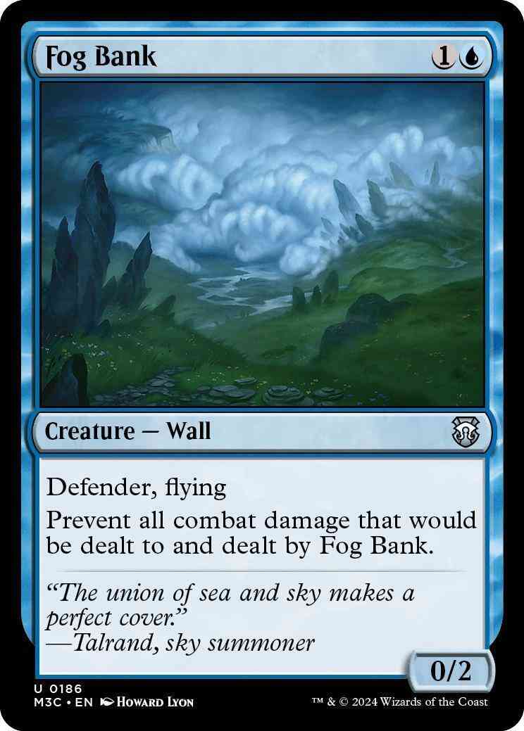 Fog Bank [186] [Modern Horizons 3: Commander] [Non-Foil]