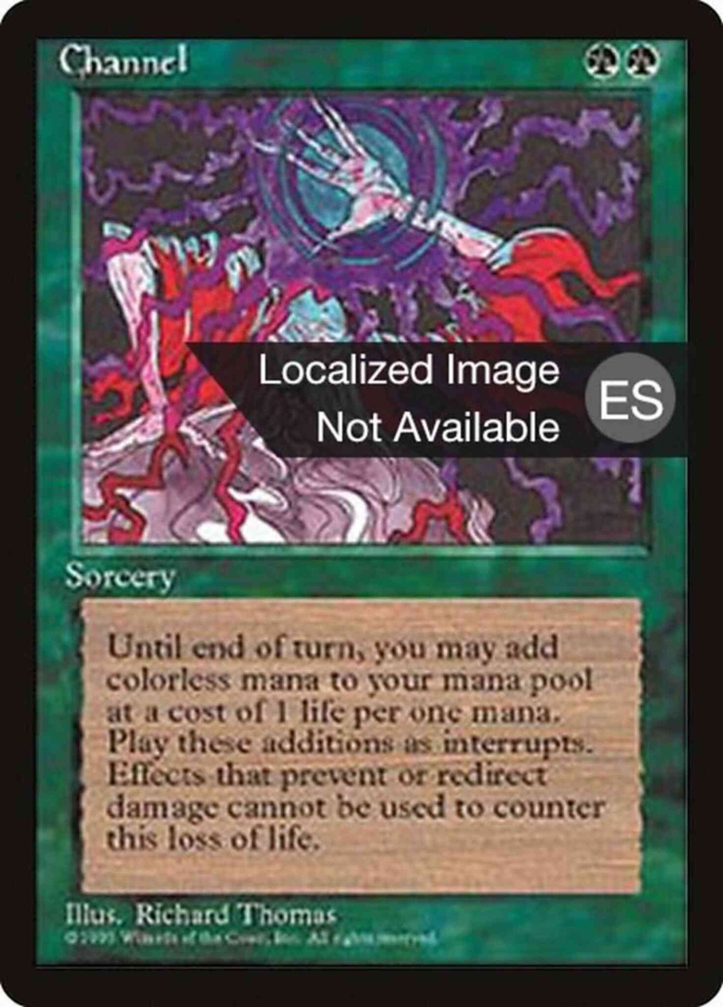 Channel - Portuguese [236] [Fourth Edition Black Border: Portuguese] [Non-Foil]