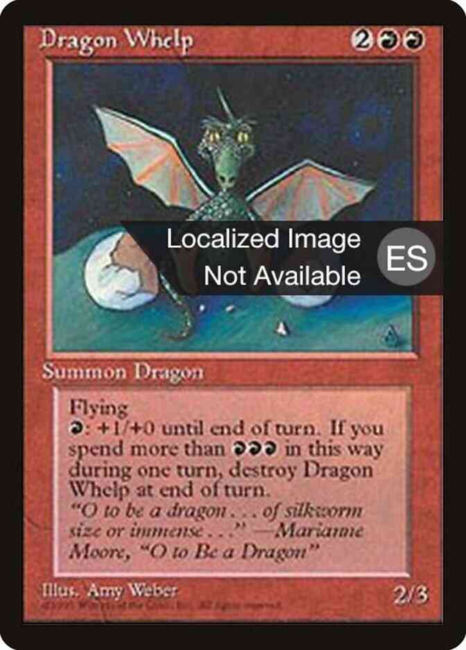 Dragon Whelp - Chinese [186] [Fourth Edition Black Border: Chinese] [Non-Foil]