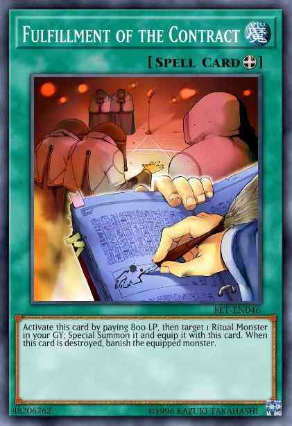 Fulfillment of the Contract - HISU-EN052 - Super Rare - 1st Edition