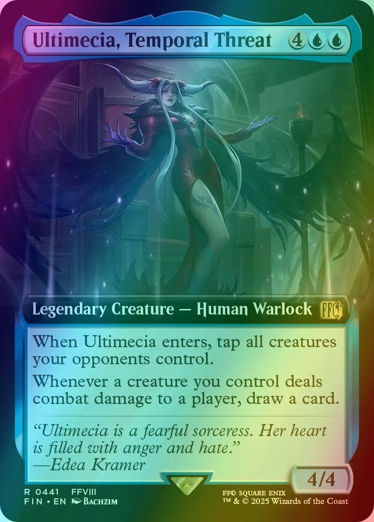 Ultimecia, Temporal Threat [441] [Extended Art] [FINAL FANTASY] [Foil]