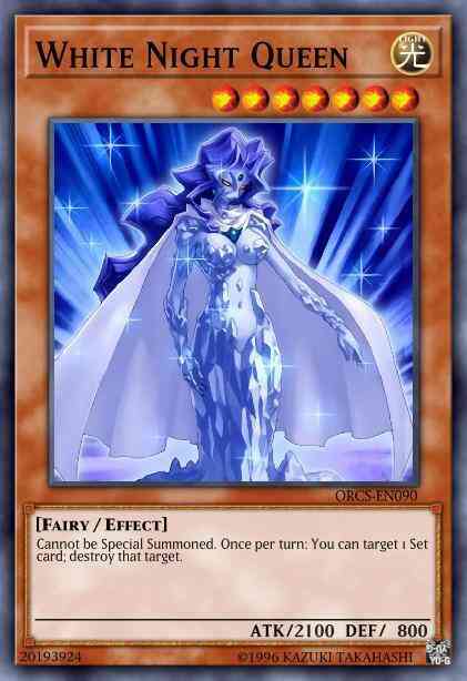 White Night Queen - ORCS-EN090 - Rare - 1st Edition