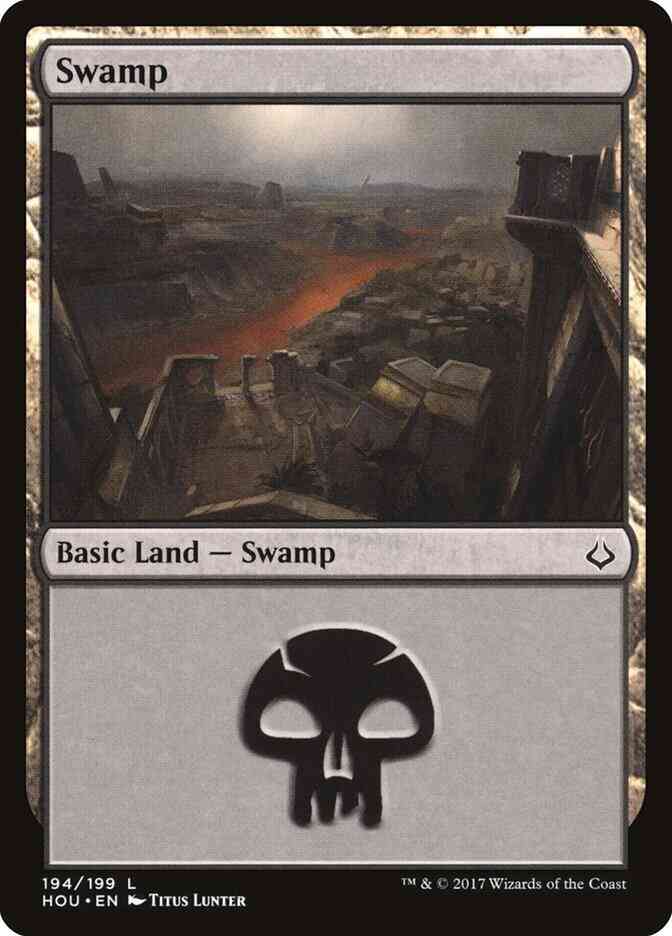 Swamp [194] [Hour of Devastation] [Non-Foil]