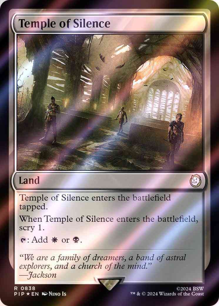Temple of Silence [838] [Fallout] [Surge Foil]