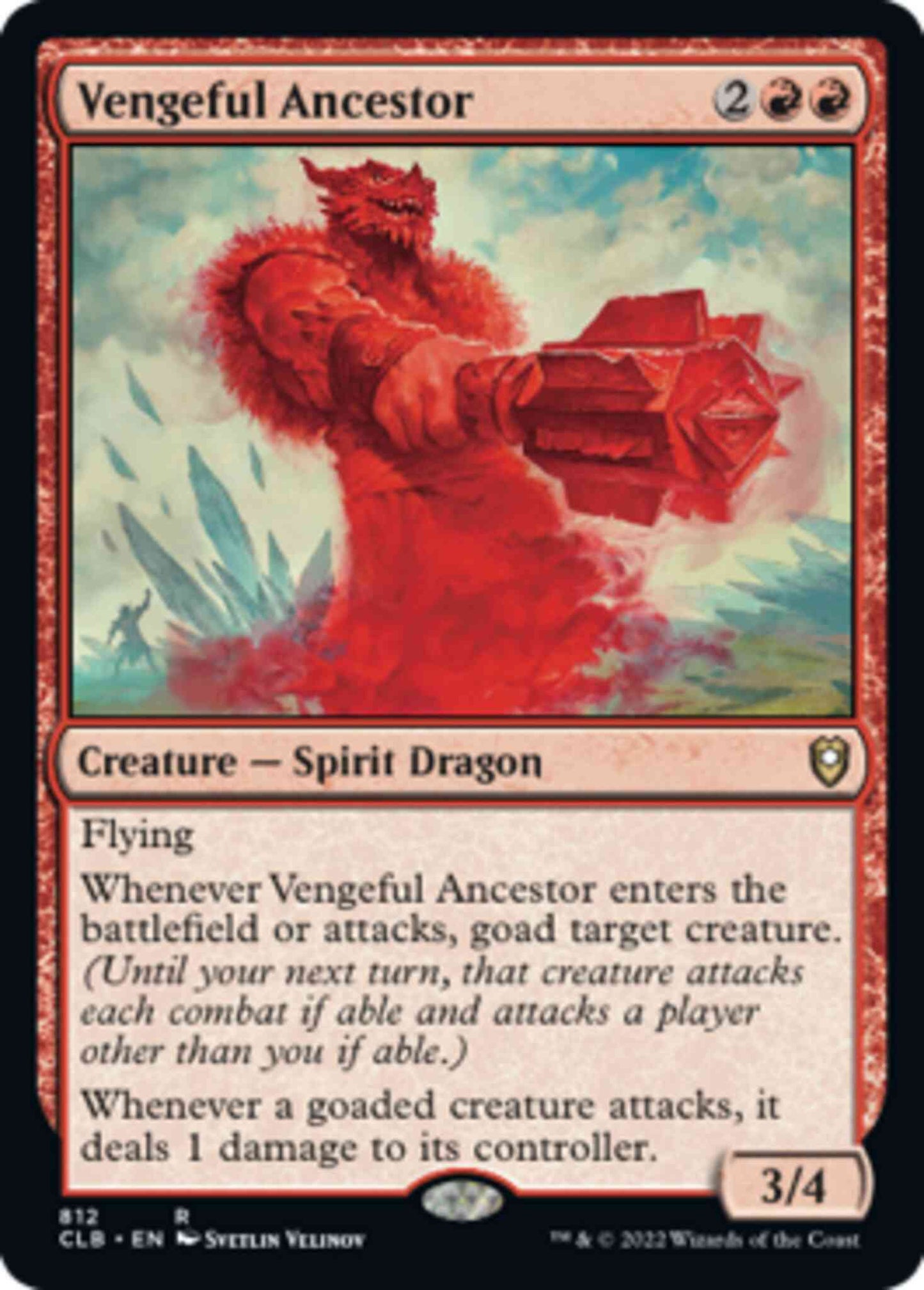 Vengeful Ancestor [812] [Commander Legends: Battle for Baldur's Gate] [Non-Foil]