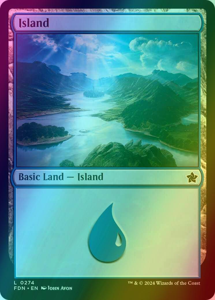 Island [274] [Foundations] [Foil]