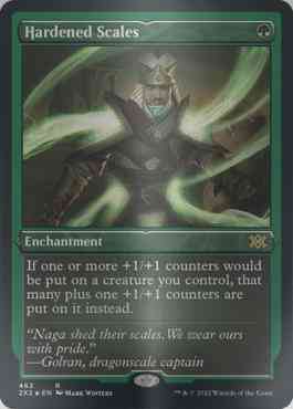 Hardened Scales [462] [Double Masters 2022] [Etched Foil]