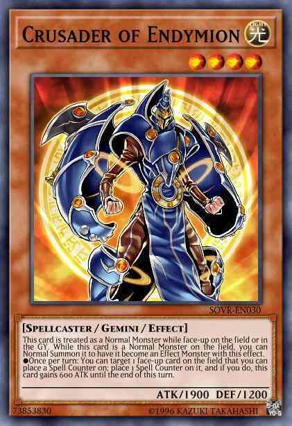 Crusader of Endymion - SOVR-EN030 - Ultimate Rare - 1st Edition