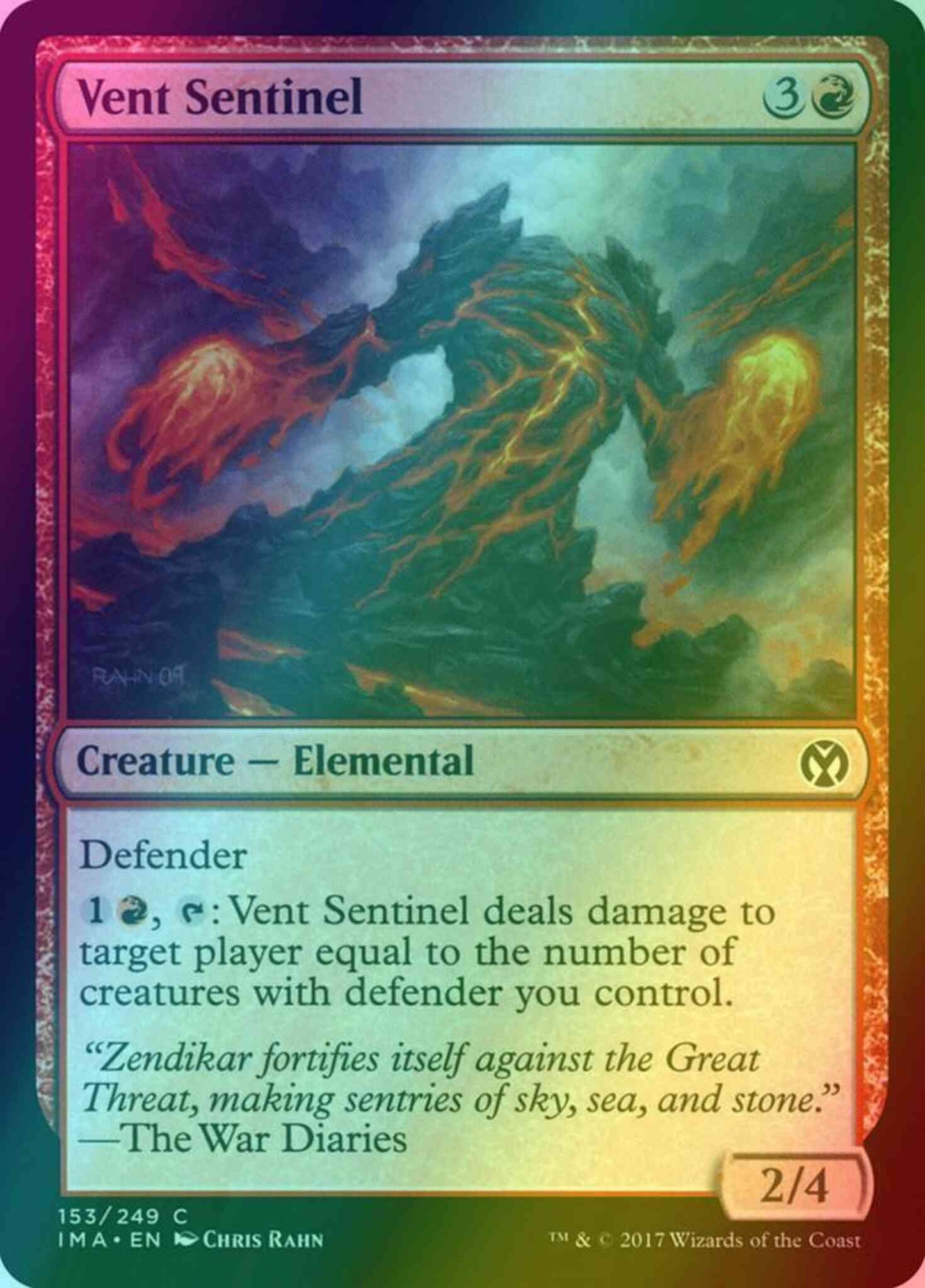 Vent Sentinel [153] [Iconic Masters] [Foil]