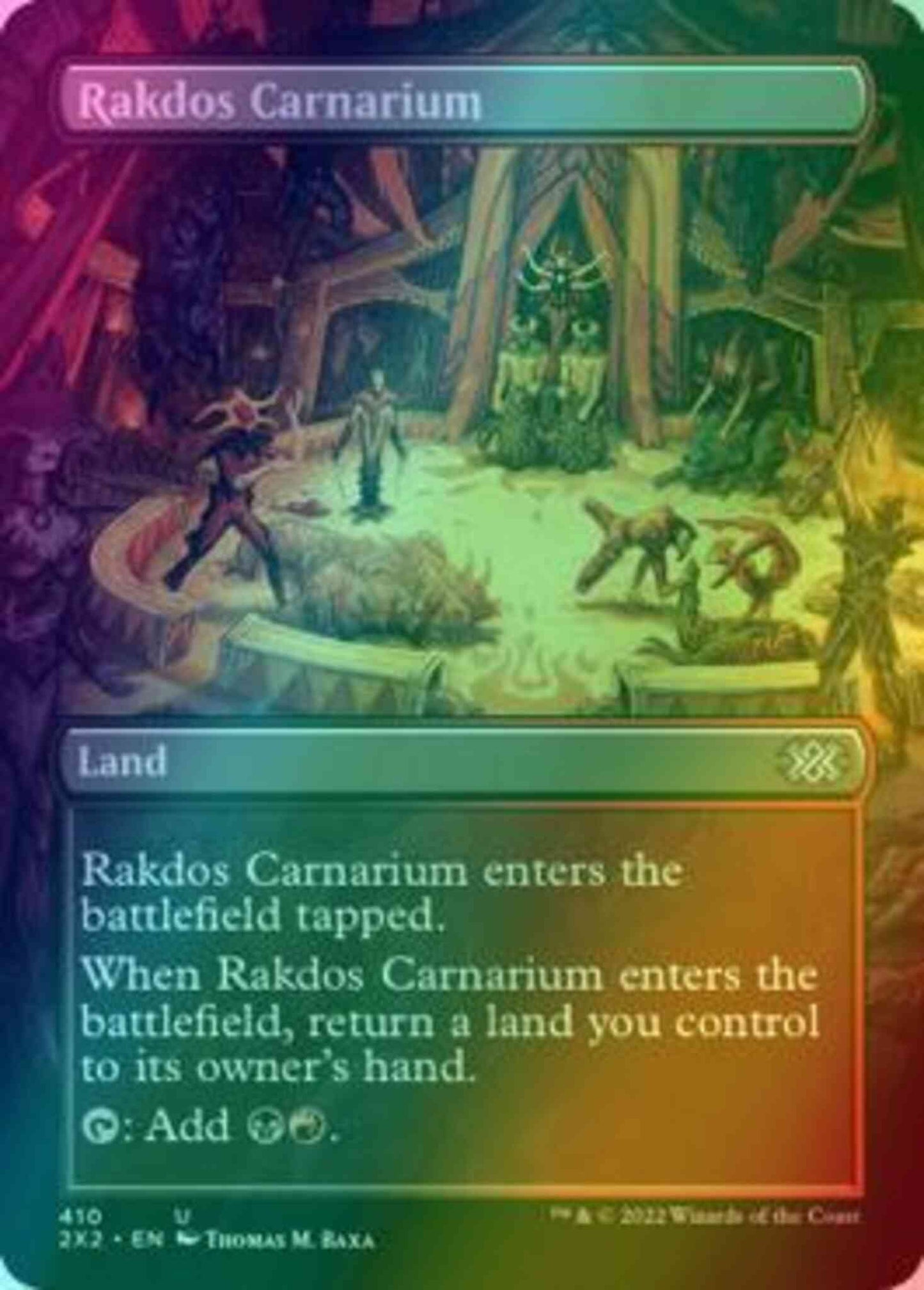 Rakdos Carnarium [410] [Borderless] [Double Masters 2022] [Foil]