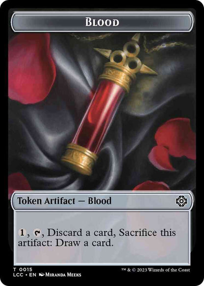 Blood Token (15) // Vampire Token (04) [The Lost Caverns of Ixalan: Commander: Tokens] [Non-Foil]