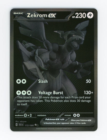 Zekrom ex — Black White Rare — ID 18996