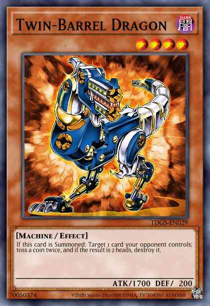 Twin-Barrel Dragon - BP01-EN154 - Common - 1st Edition