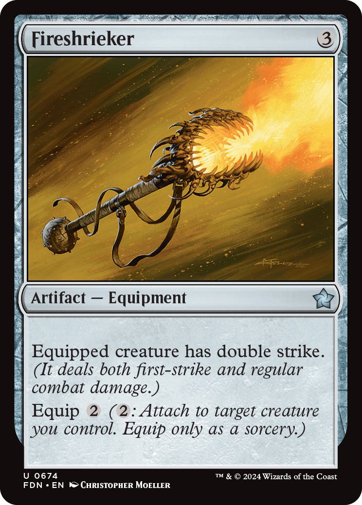 Fireshrieker [674] [Foundations] [Non-Foil]