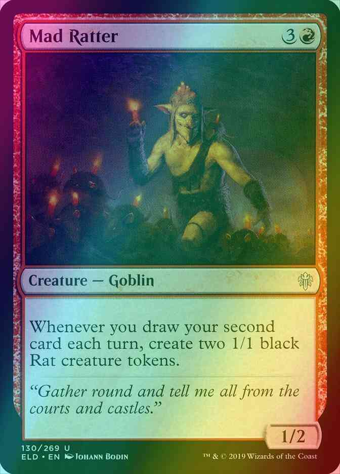 Mad Ratter [130] [Throne of Eldraine] [Foil]