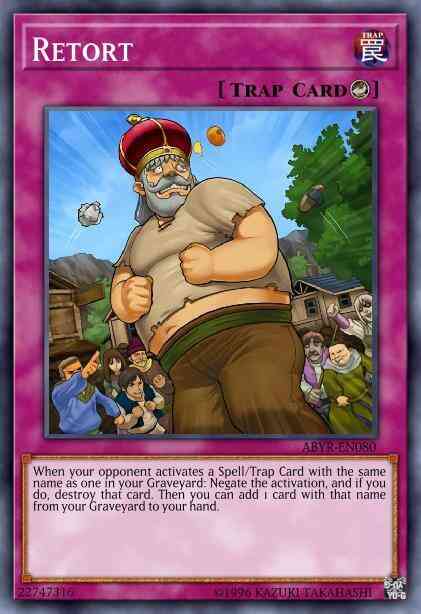 Retort - ABYR-EN080 - Secret Rare - 1st Edition