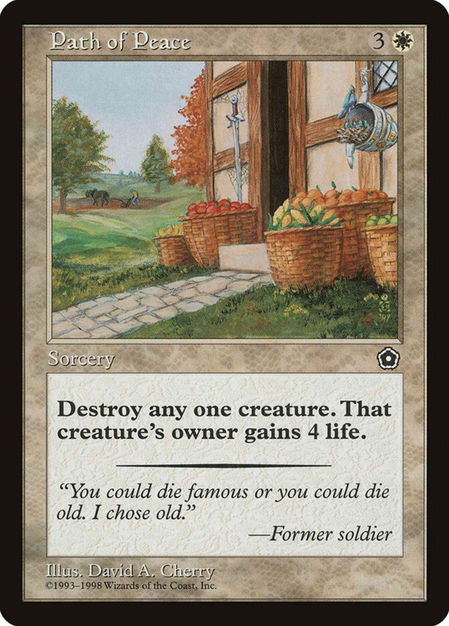 Path of Peace [18] [Portal Second Age] [Non-Foil]