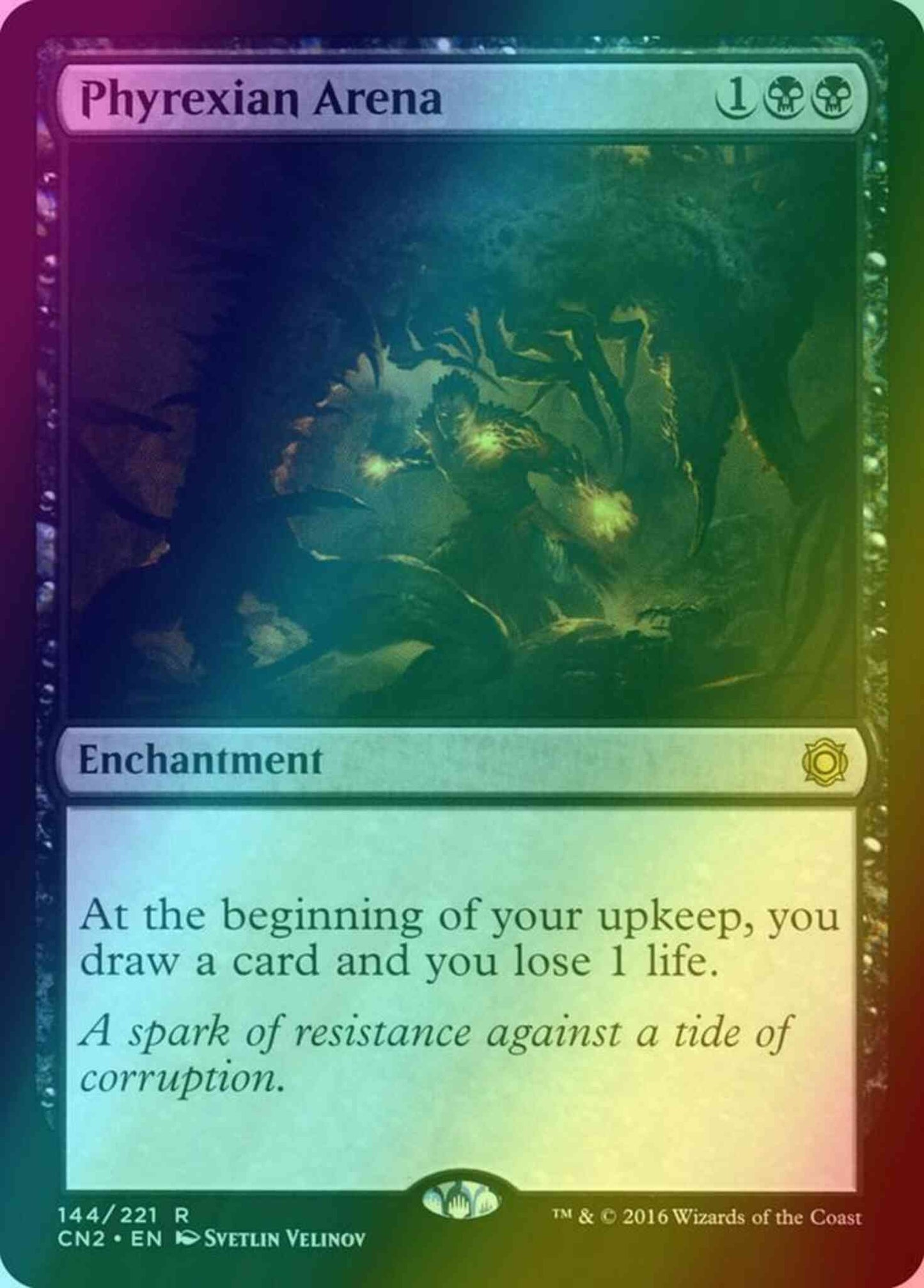 Phyrexian Arena [144] [Conspiracy Take The Crown] [Foil]