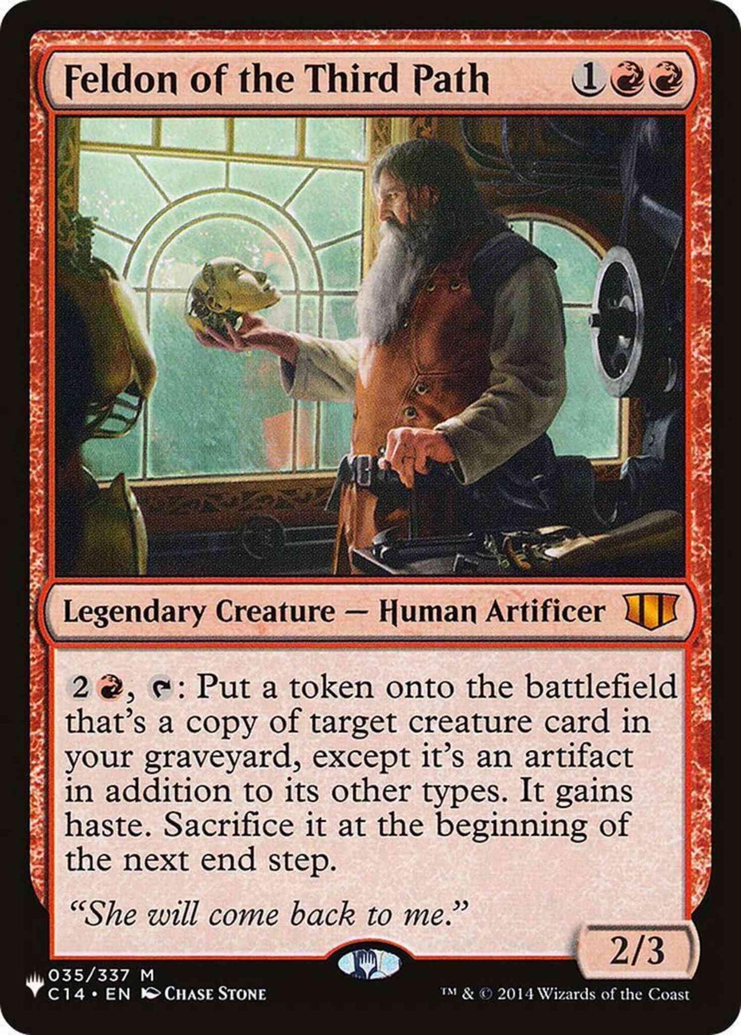 Feldon of the Third Path [C21-169] [The List] [Non-Foil]