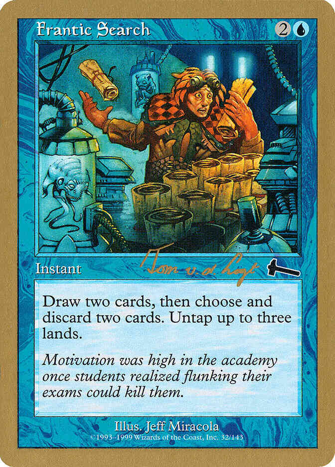 Frantic Search [tvdl32] [World Championship Decks 2000] [Non-Foil]