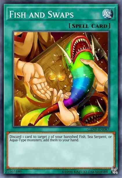 Fish and Swaps - GENF-EN087 - Rare - Unlimited