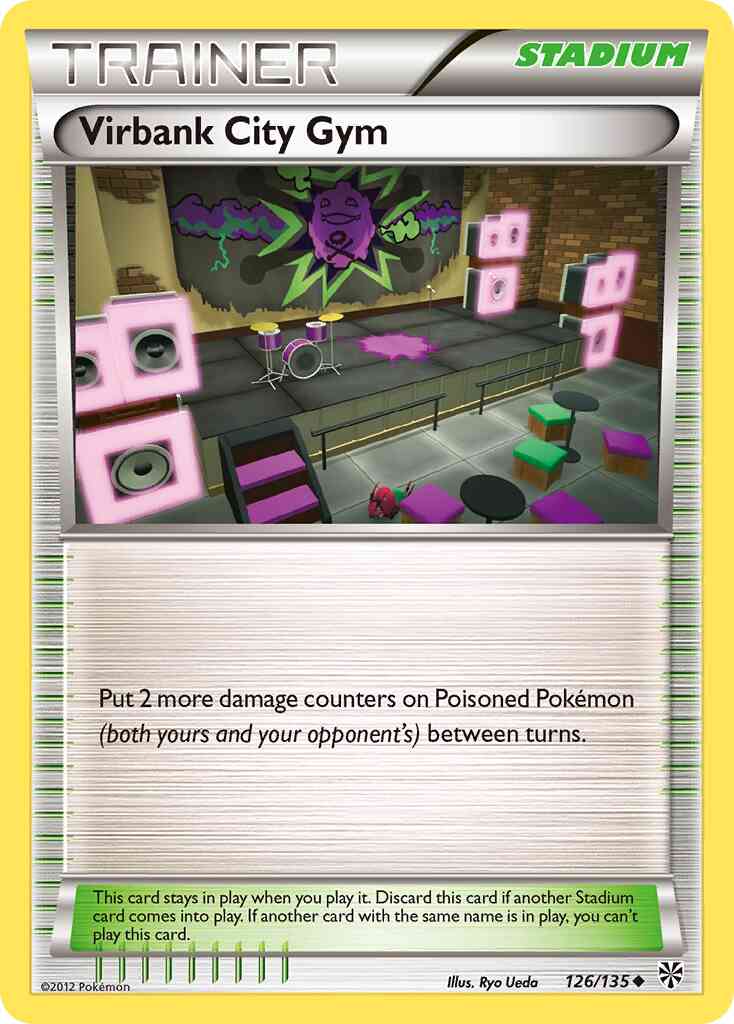 Virbank City Gym - 126/135 - Uncommon [bw8-126] [Reverse Holo]