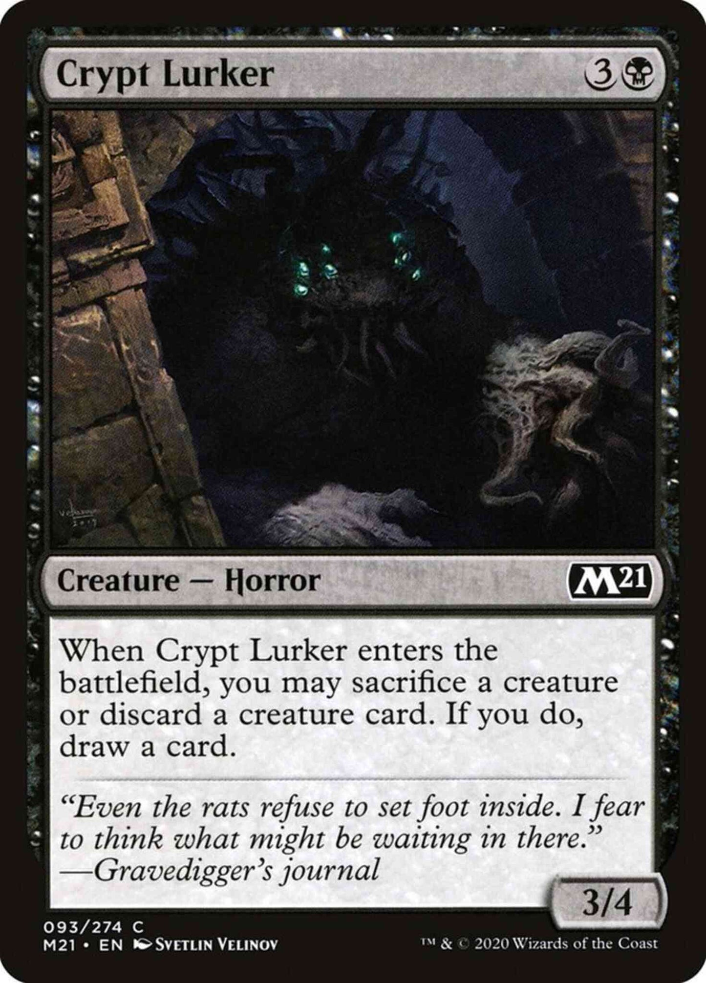 Crypt Lurker [93] [Core Set 2021] [Non-Foil]