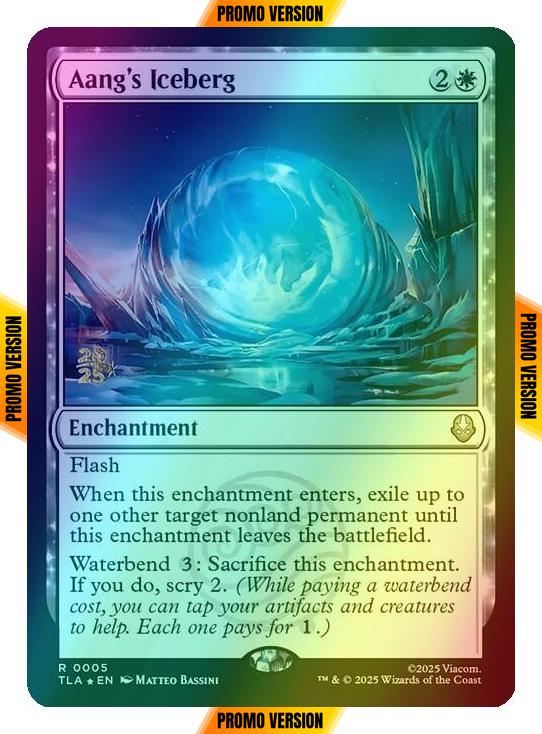 Aang's Iceberg [5s] [Prerelease] [Avatar: The Last Airbender: Promos] [Foil]