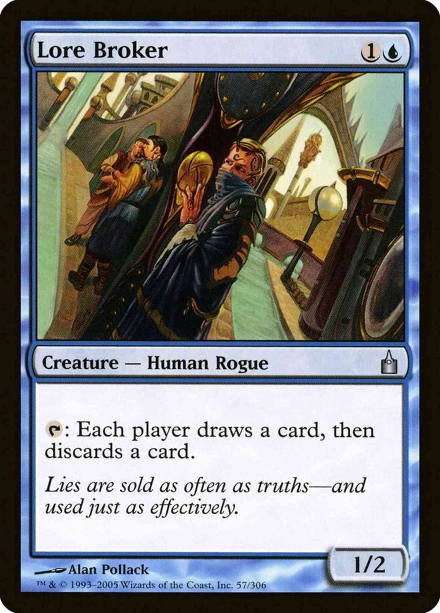 Lore Broker [57] [Ravnica City Of Guilds] [Non-Foil]