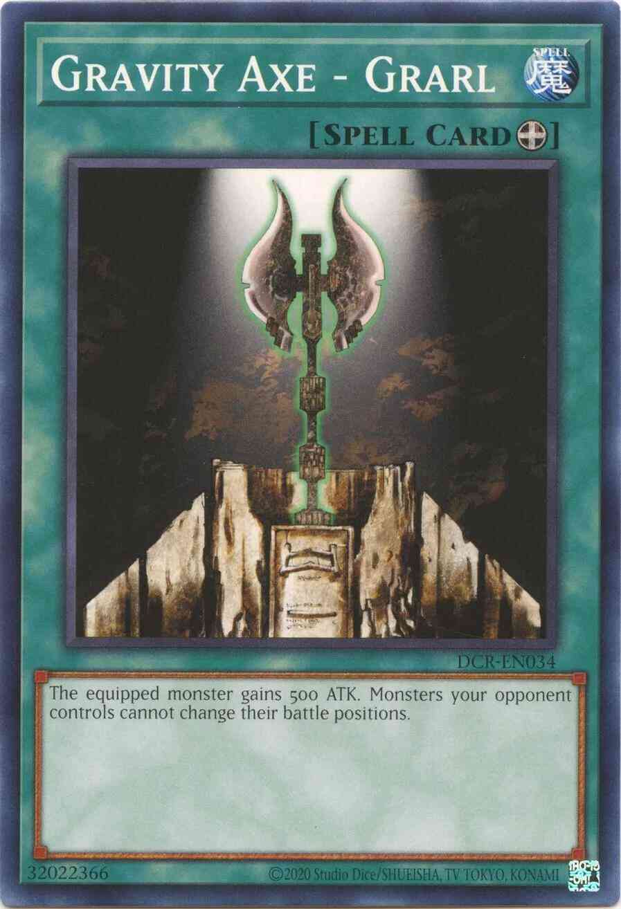 Gravity Axe - Grarl - 25th Anniversary - DCR-EN034 - Common - Unlimited